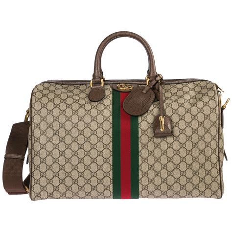 gucci travel duffle bag|gucci duffle bag outlet.